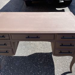 Real nice solid, wood desk and painted