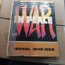 Vintage War In/and peace Hard Covet Book 1968
