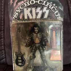 Kiss Psycho Circus Gene Simmons Figure 1998 Box A Little Worn