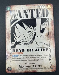 Monkey.D.Luffy SP (Wanted Poster) OP13-118