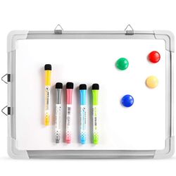 Small Dry Erase White Board, Magnetic Portable Hanging Whiteboard