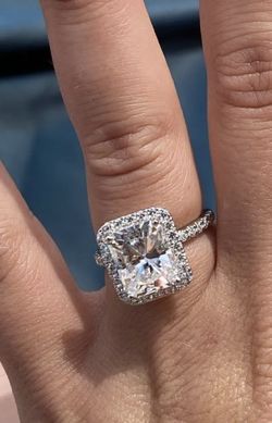 3.5 Carat Moissanite Ring