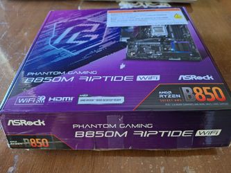 ASRock B850M Riptide WiFi AM5 AMD B850 Micro ATX