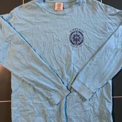 The Captain Is Always Right Hawks Nest Beach CT Comfort Colors Long Sleeve (Medium) 