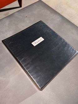 Vintage Baselball Cards Organzied Binder