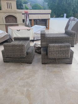 Wicker Outdoor seats