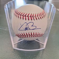 Trevor Baurer Autograph Baseball ⚾️ 