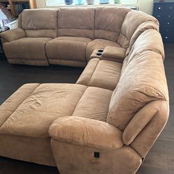 Macys Very Large Recliner Couch