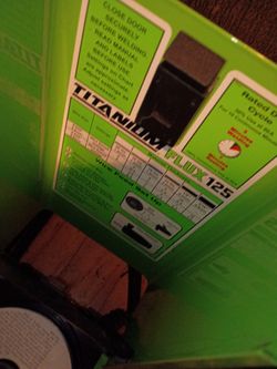 Titanium 125 Flux Welder 