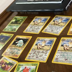 Signed Pokemon Cards