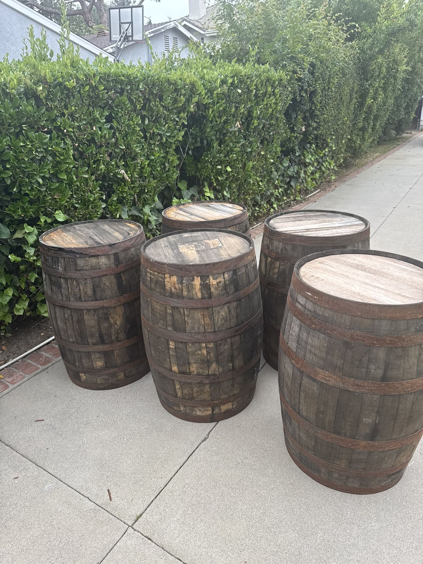 High Quality Empty Whiskey Barrels For Sale 