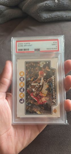 Topps Kobe Bryant psa 9