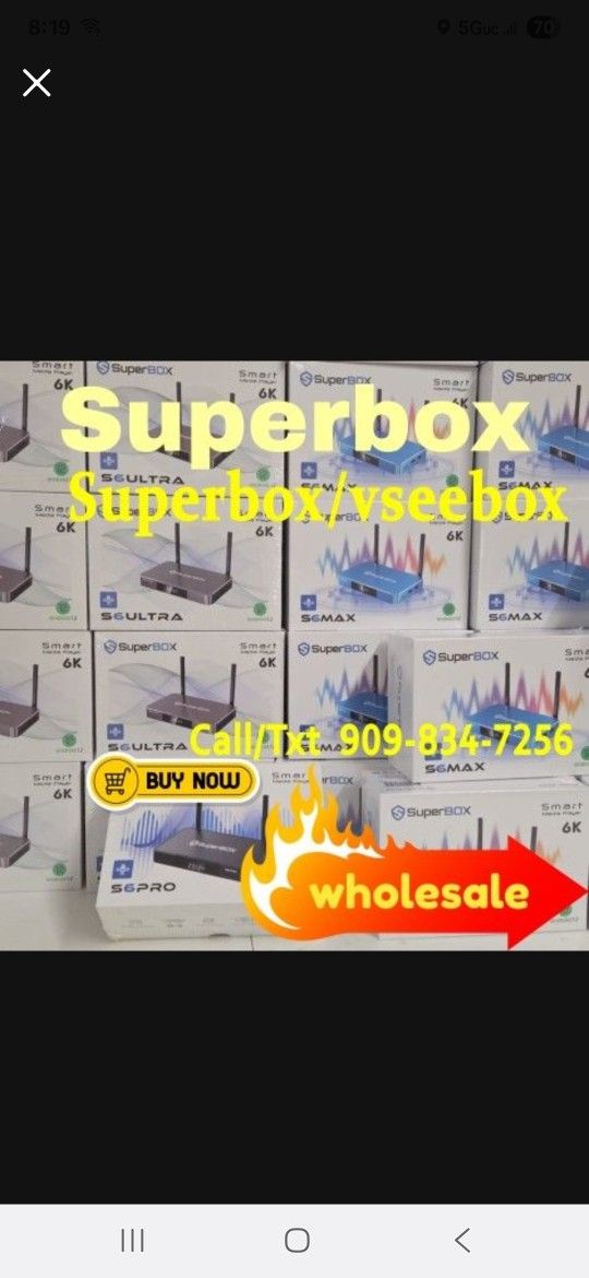 SUPERBOX S6 PRO ANDROID 12 TV BOX SUPER BOX S6 Ultimate TV Solution