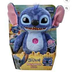 Many Moods Stitch Talking Plush