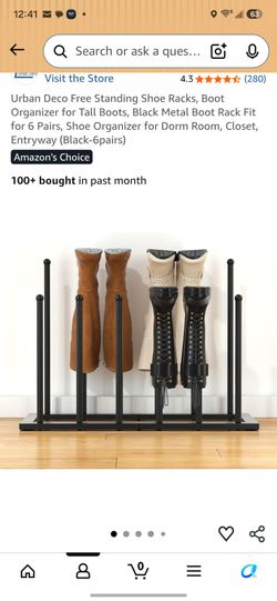 Boots rack
