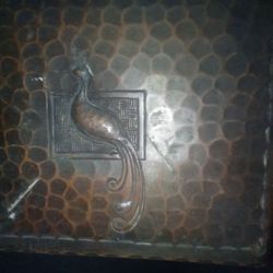 Antique Copper Ink Well