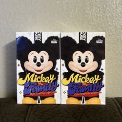 Mickey Family Cute Together Keychain