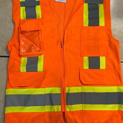 chaleco de seguridad modelo Radians SV46 Surveyor Type R Class 2 Breakaway.