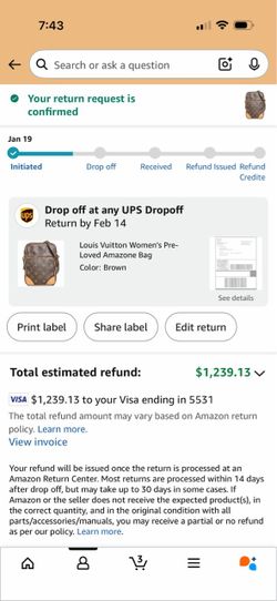 Authentic Louis Vuitton  satchel