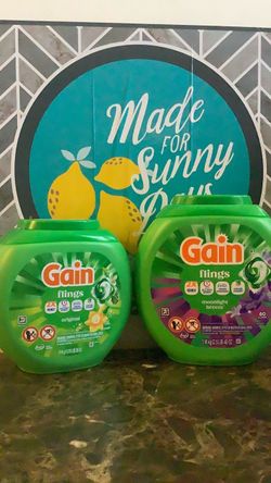 Gain Flings Laundry Detergent Pods 2-Pack price is firm