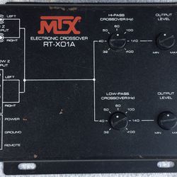 Great Condition MTX RT-X01A 2 Way Electronic Crossover 