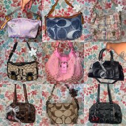 ✨vintage coach bags✨