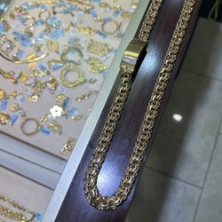 14k Gold Chino Chain