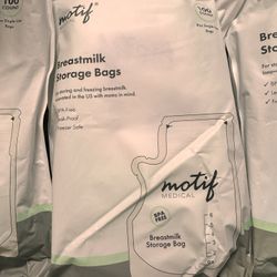 600 Storage Milk Bags