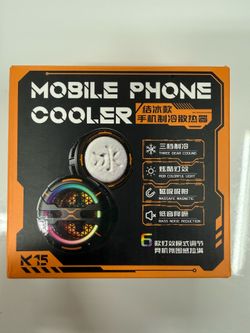 Cell phone cooler