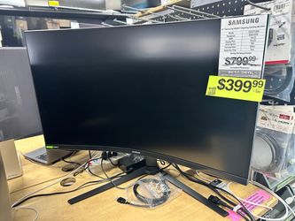 HUGE MONITOR SALE 32" Samsung WQHD 2560x1440 Odyssey G7 Gaming Monitor C32G73TQSN