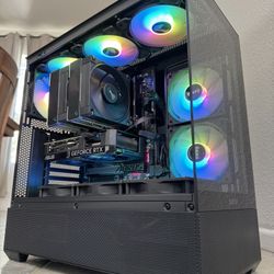 SAMA V40 Black Gaming PC ~ Ryzen 7 9700X + RTX 4070 12GB OC