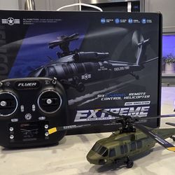 6CH RC Helicopter – Inverted Flight & 3D Stunts – Indoor/Outdoor