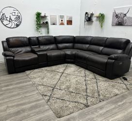 Dunhill Sectional Recliner Couch - Free Delivery