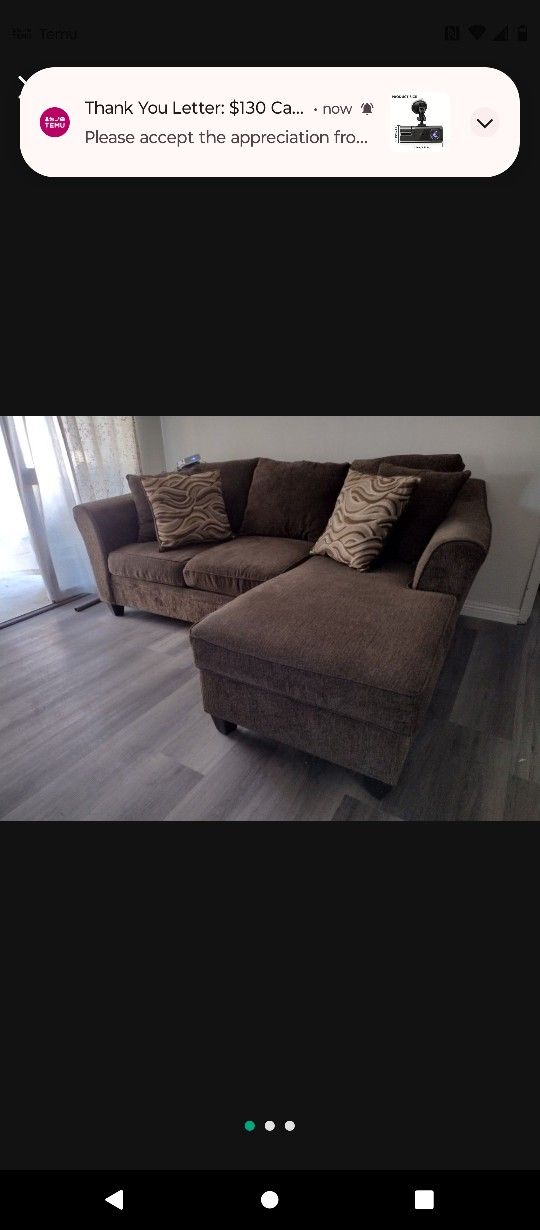 Almost New Sectional