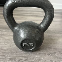 25 lb Kettlebell