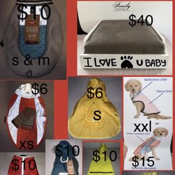 dog items , i have hundreds of items check everything here just click my profile photo 