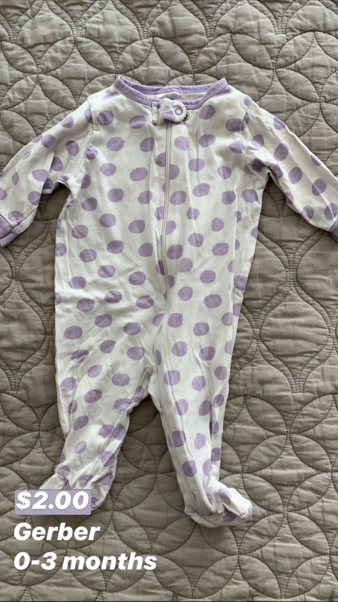 Gerber Baby Footed Pajamas
