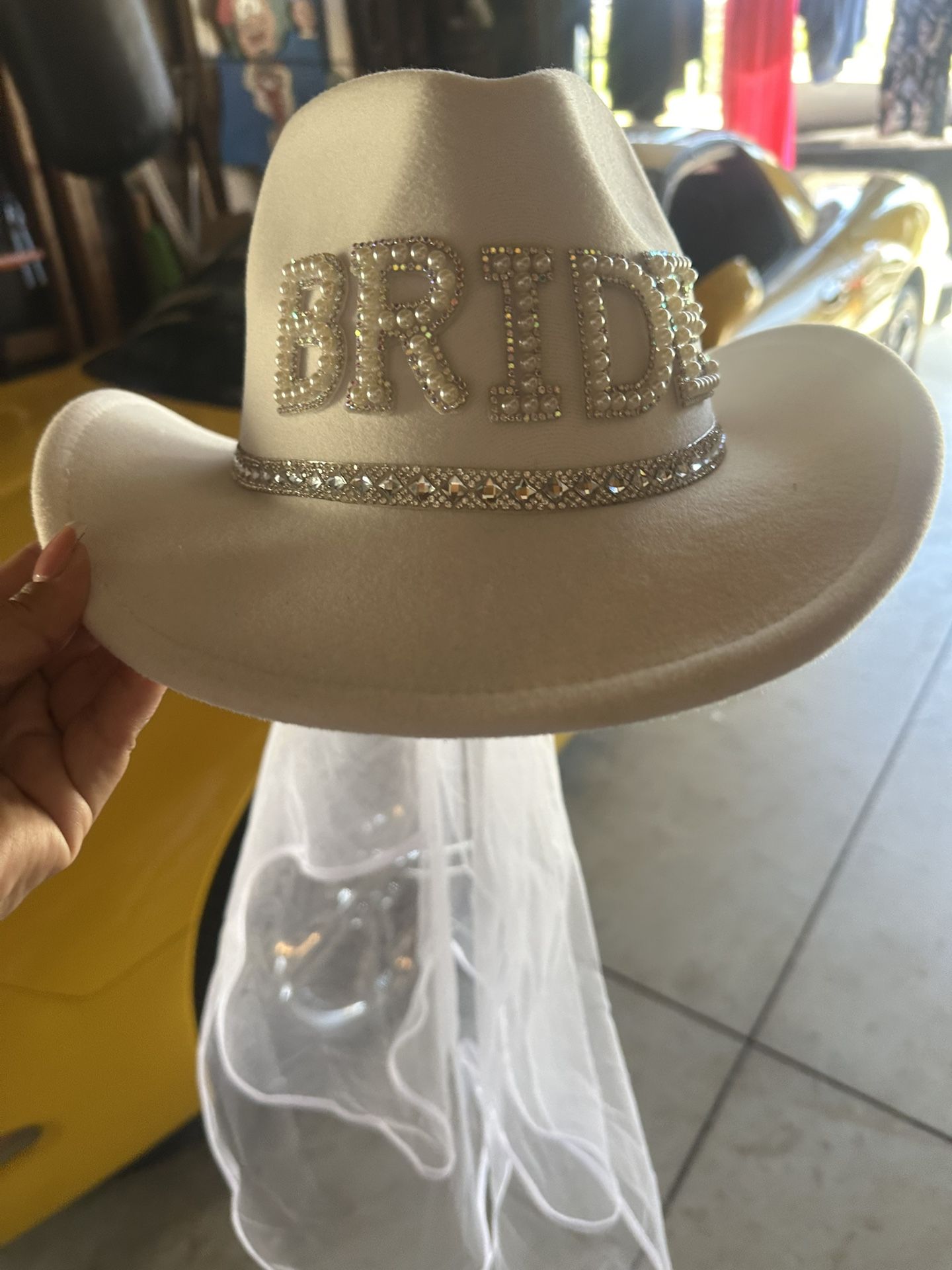 Bride Hat With Veil