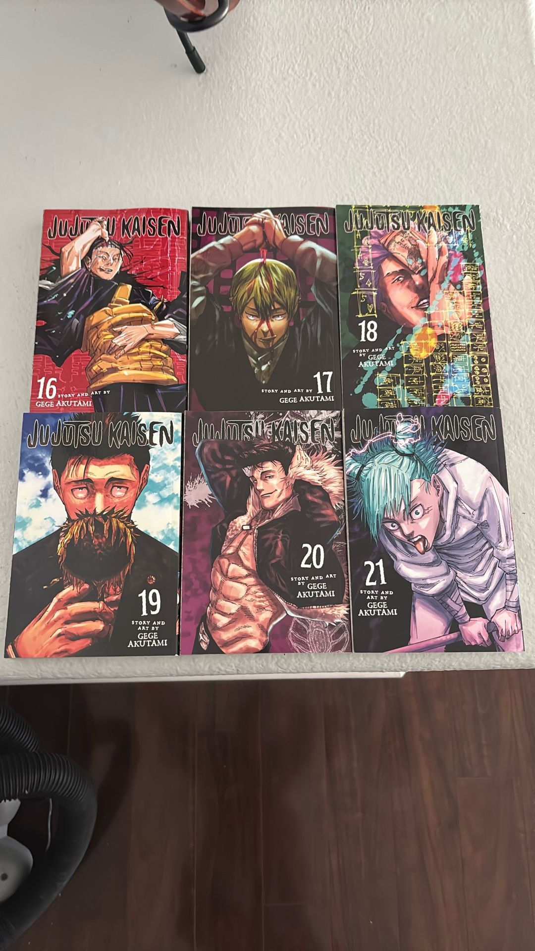 Jujutsu Kaisen Manga [16-21]