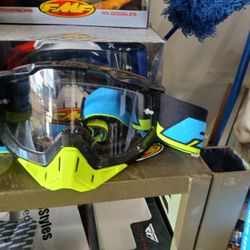 FMF Powerbomb MX Motocross Goggles brand new