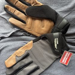 Hyper tough Leather Gloves 