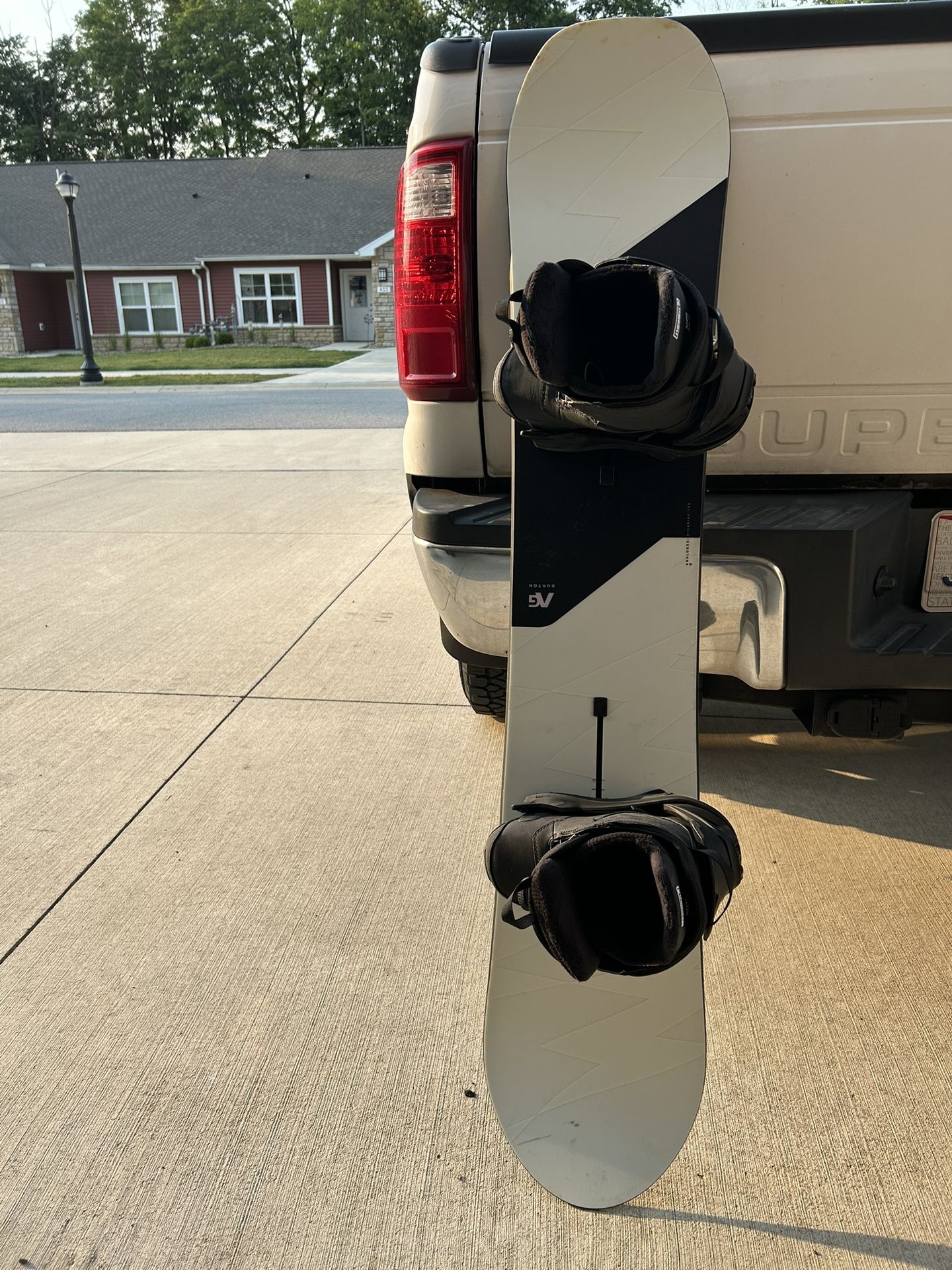 Burton Snowboard + Step On Binding/Boots