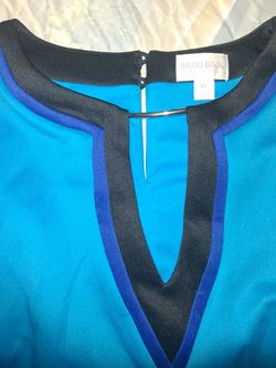 Bisou Bisou Teal Top Size XL