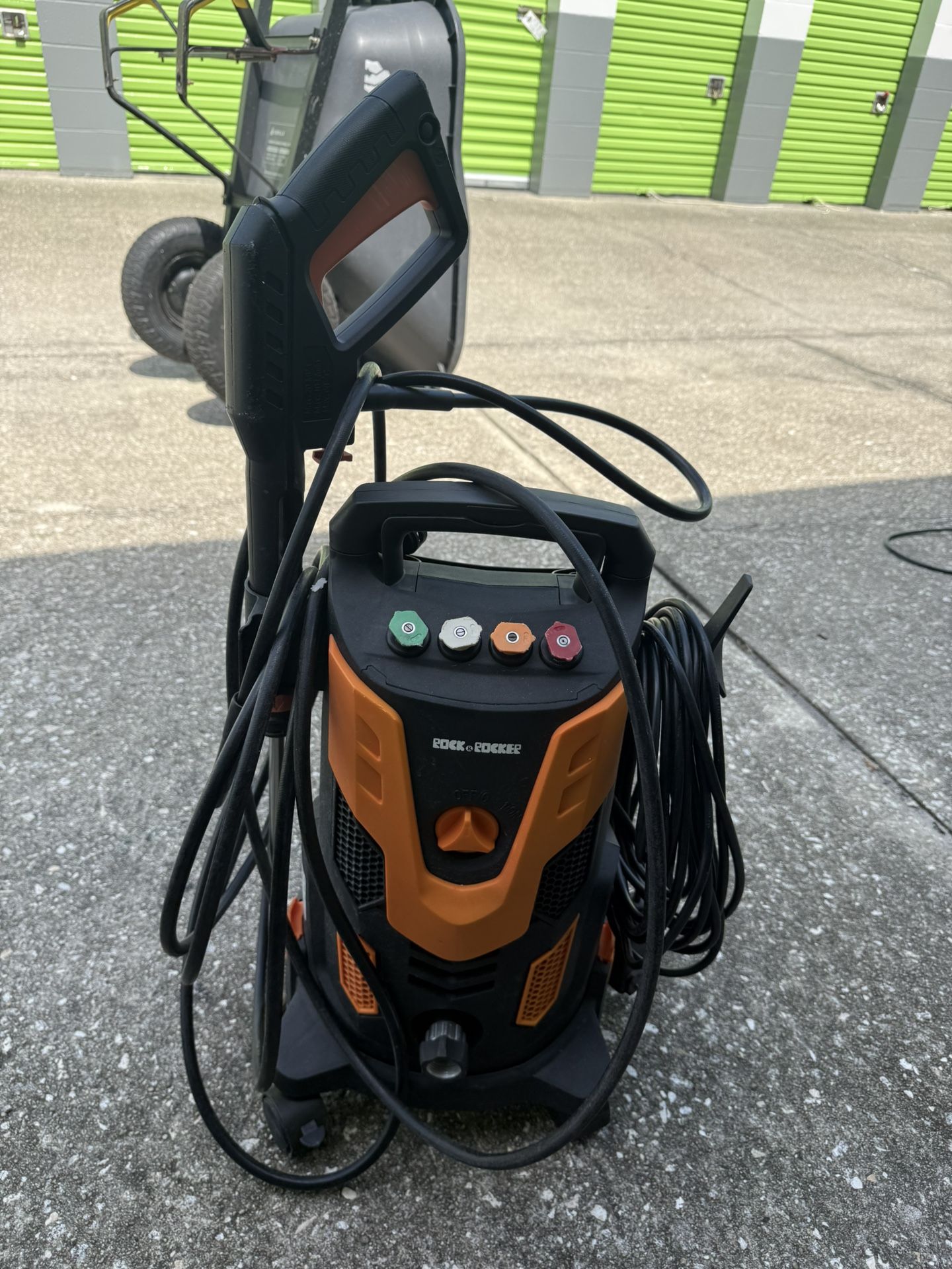Electric Pressure Washer 2150 Psi W 4 Nozzles