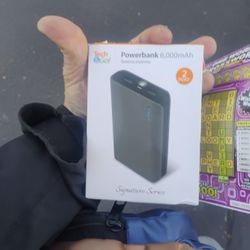Power Bank 6,000mAh 2 Port FAST CHARGER 