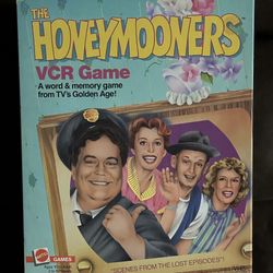 Vintage The Honeymooners VCR Game Brand New / Never Been Played (1986)  