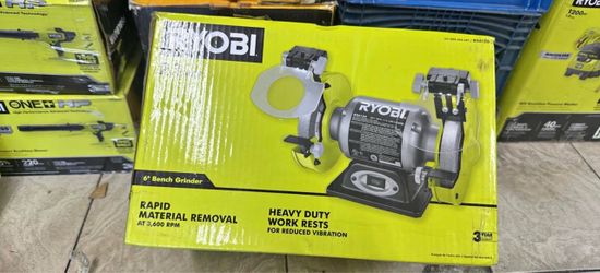 Ryobi bench grinder