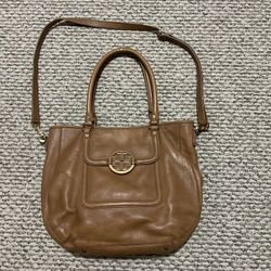 Tory Burch Brown Amanda Leather Bag