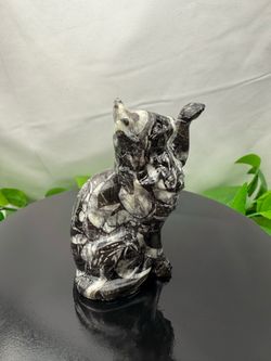 Crystal Shell Jasper Cat