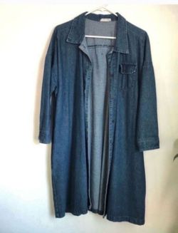 The Nena Jacket Lightweight Denim Jacket Size M/L